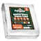 Tarpco Safety Heavy Duty Tarp, 10 ft L x 0.5 mm H x 10 ft W, 7 Mil, White, Polyethylene TS-204-10X10 - alternate 1